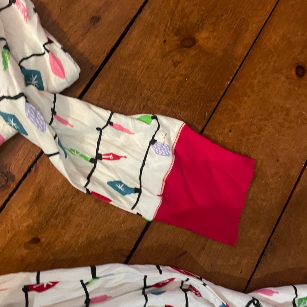 New Adult Holiday Lights Christmas Onesie Union Suit by Hatley - Picture 6 of 9